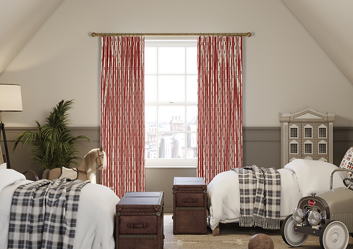 Kings Breakfast, Stripe Kingsmen - Made to Measure Curtains - Image 3